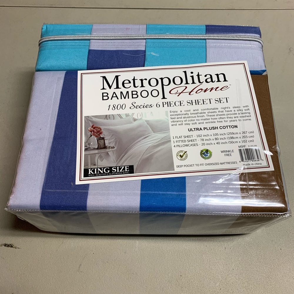 Metropolitan Bamboo Sheet Set - Picture 4 of 4